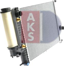 AKS Dasis 051590N - Radiators, Motora dzesēšanas sistēma autodraugiem.lv