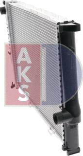 AKS Dasis 051510N - Radiators, Motora dzesēšanas sistēma autodraugiem.lv