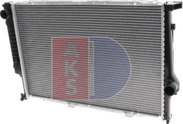AKS Dasis 051510N - Radiators, Motora dzesēšanas sistēma autodraugiem.lv