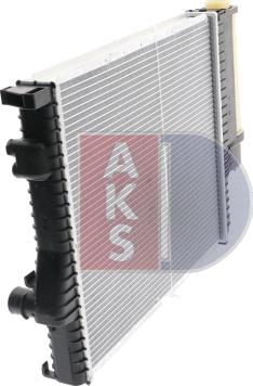 AKS Dasis 051080N - Radiators, Motora dzesēšanas sistēma autodraugiem.lv