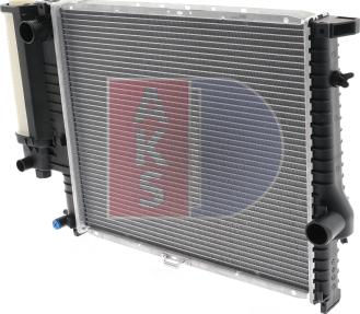 AKS Dasis 051020N - Radiators, Motora dzesēšanas sistēma autodraugiem.lv