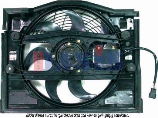 AKS Dasis 058048N - Ventilators, Motora dzesēšanas sistēma autodraugiem.lv