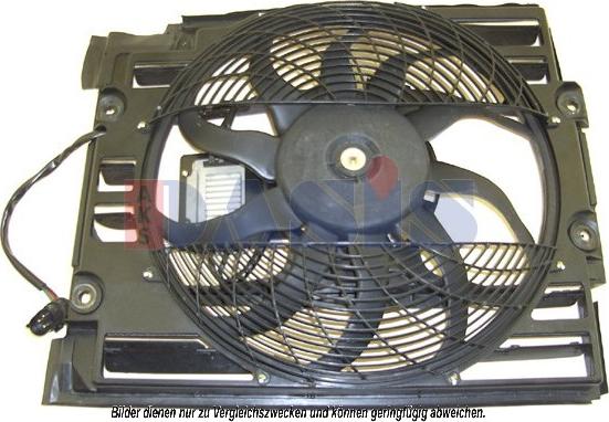 AKS Dasis 058052N - Ventilators, Motora dzesēšanas sistēma autodraugiem.lv