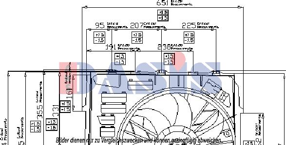 AKS Dasis 058000N - Ventilators, Motora dzesēšanas sistēma autodraugiem.lv