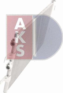 AKS Dasis 052033N - Kondensators, Gaisa kond. sistēma autodraugiem.lv