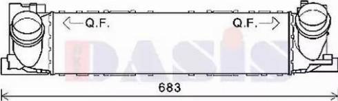 AKS Dasis 057028N - Starpdzesētājs autodraugiem.lv