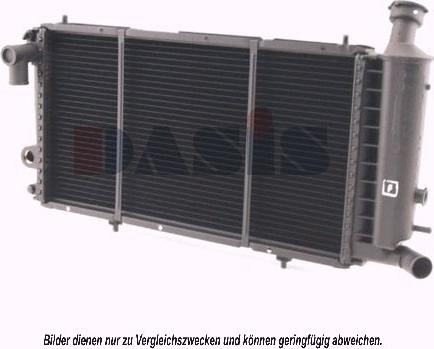 AKS Dasis 060550N - Radiators, Motora dzesēšanas sistēma autodraugiem.lv