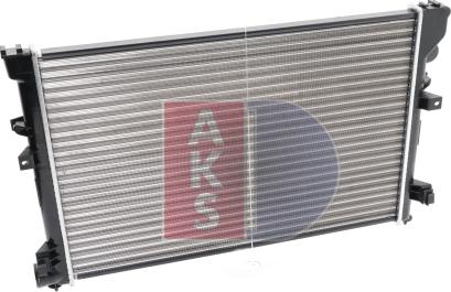 AKS Dasis 060570N - Radiators, Motora dzesēšanas sistēma autodraugiem.lv