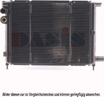 AKS Dasis 060640N - Radiators, Motora dzesēšanas sistēma autodraugiem.lv