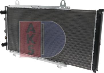 AKS Dasis 060040N - Radiators, Motora dzesēšanas sistēma autodraugiem.lv