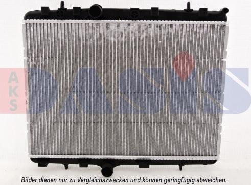 AKS Dasis 060051N - Radiators, Motora dzesēšanas sistēma autodraugiem.lv