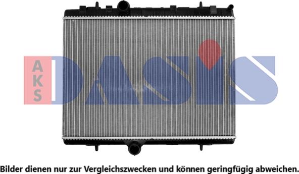AKS Dasis 060063N - Radiators, Motora dzesēšanas sistēma autodraugiem.lv
