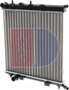 AKS Dasis 060029N - Radiators, Motora dzesēšanas sistēma autodraugiem.lv