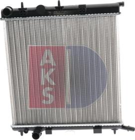 AKS Dasis 060029N - Radiators, Motora dzesēšanas sistēma autodraugiem.lv