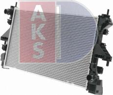 AKS Dasis 060076N - Radiators, Motora dzesēšanas sistēma autodraugiem.lv