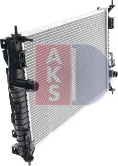 AKS Dasis 060073N - Radiators, Motora dzesēšanas sistēma autodraugiem.lv