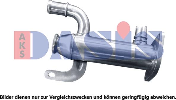 AKS Dasis 060072N - Radiators, Izplūdes gāzu recirkulācija autodraugiem.lv