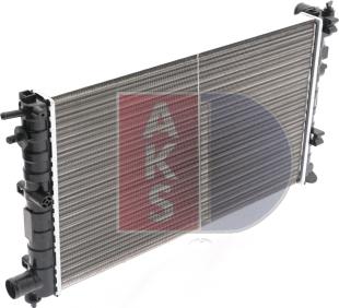 AKS Dasis 060820N - Radiators, Motora dzesēšanas sistēma autodraugiem.lv