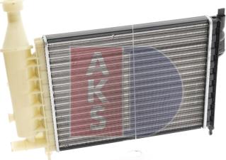 AKS Dasis 060380N - Radiators, Motora dzesēšanas sistēma autodraugiem.lv