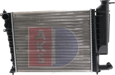 AKS Dasis 060250N - Radiators, Motora dzesēšanas sistēma autodraugiem.lv
