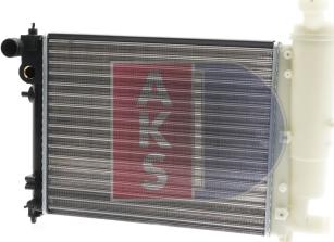 AKS Dasis 060780N - Radiators, Motora dzesēšanas sistēma autodraugiem.lv