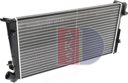 AKS Dasis 061000N - Radiators, Motora dzesēšanas sistēma autodraugiem.lv