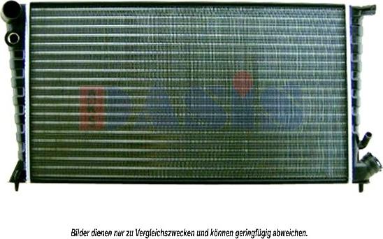 AKS Dasis 061020N - Radiators, Motora dzesēšanas sistēma autodraugiem.lv