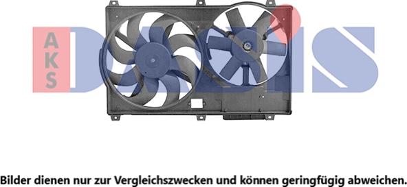 AKS Dasis 068093N - Ventilators, Motora dzesēšanas sistēma autodraugiem.lv