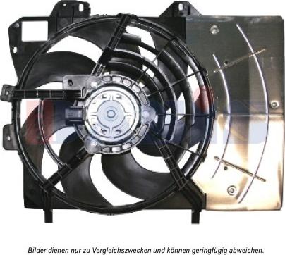 AKS Dasis 068046N - Ventilators, Motora dzesēšanas sistēma autodraugiem.lv
