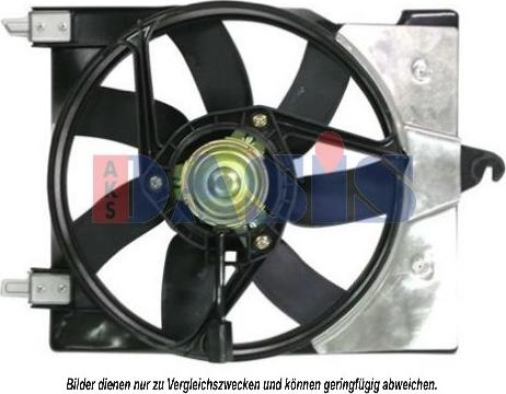 AKS Dasis 068027N - Ventilators, Motora dzesēšanas sistēma autodraugiem.lv