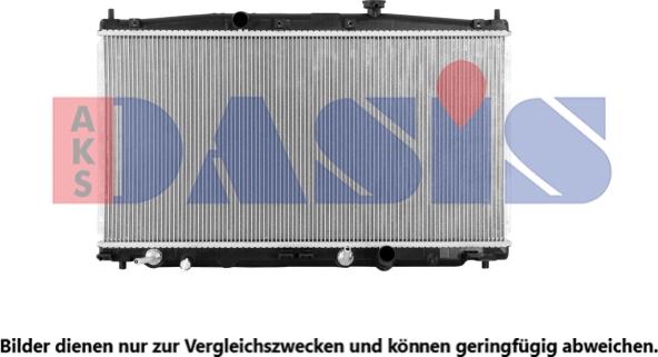 AKS Dasis 010027N - Radiators, Motora dzesēšanas sistēma autodraugiem.lv