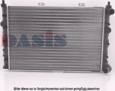 AKS Dasis 010320N - Radiators, Motora dzesēšanas sistēma autodraugiem.lv