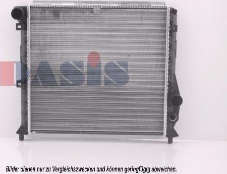 AKS Dasis 010200N - Radiators, Motora dzesēšanas sistēma autodraugiem.lv