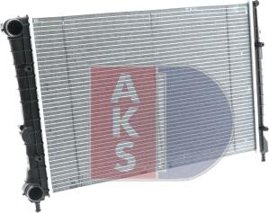 AKS Dasis 011001N - Radiators, Motora dzesēšanas sistēma autodraugiem.lv