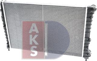 AKS Dasis 011001N - Radiators, Motora dzesēšanas sistēma autodraugiem.lv