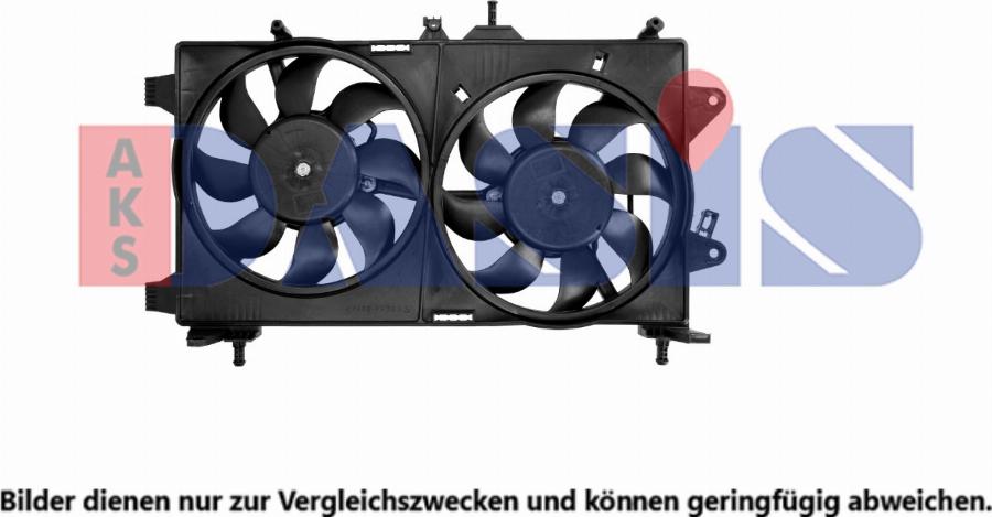 AKS Dasis 018033N - Ventilators, Motora dzesēšanas sistēma autodraugiem.lv