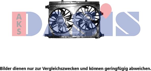 AKS Dasis 018020N - Ventilators, Motora dzesēšanas sistēma autodraugiem.lv