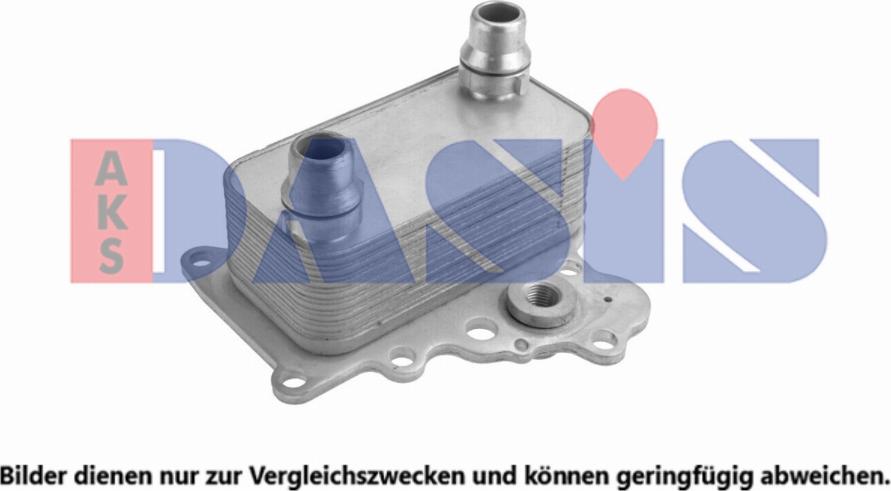 AKS Dasis 086015N - Eļļas radiators, Motoreļļa autodraugiem.lv