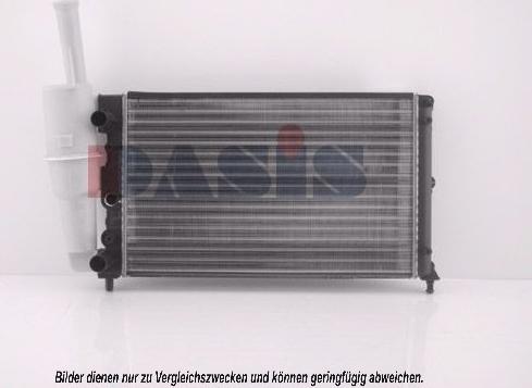 AKS Dasis 080670N - Radiators, Motora dzesēšanas sistēma autodraugiem.lv