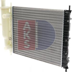 AKS Dasis 080043N - Radiators, Motora dzesēšanas sistēma autodraugiem.lv