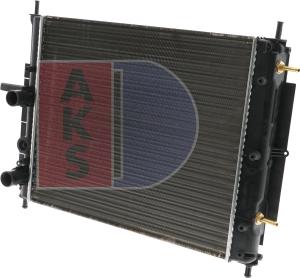 AKS Dasis 080054N - Radiators, Motora dzesēšanas sistēma autodraugiem.lv