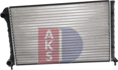 AKS Dasis 080058N - Radiators, Motora dzesēšanas sistēma autodraugiem.lv