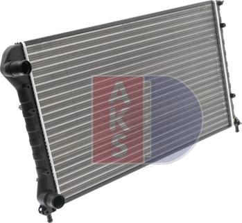 AKS Dasis 080058N - Radiators, Motora dzesēšanas sistēma autodraugiem.lv