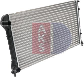 AKS Dasis 080057N - Radiators, Motora dzesēšanas sistēma autodraugiem.lv