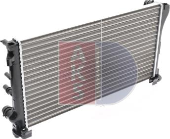 AKS Dasis 080067N - Radiators, Motora dzesēšanas sistēma autodraugiem.lv