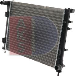 AKS Dasis 080009N - Radiators, Motora dzesēšanas sistēma autodraugiem.lv