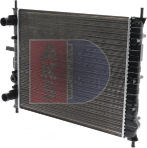 AKS Dasis 080005N - Radiators, Motora dzesēšanas sistēma autodraugiem.lv
