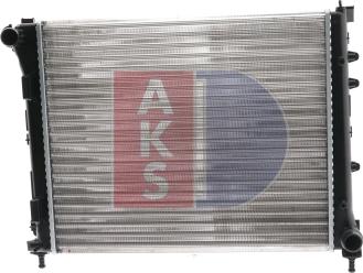 AKS Dasis 080001N - Radiators, Motora dzesēšanas sistēma autodraugiem.lv