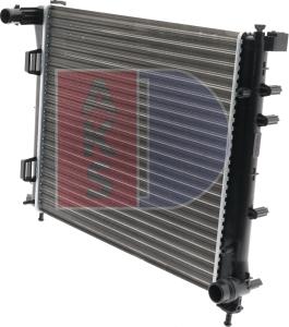 AKS Dasis 080001N - Radiators, Motora dzesēšanas sistēma autodraugiem.lv