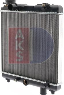 AKS Dasis 080020N - Radiators, Motora dzesēšanas sistēma autodraugiem.lv